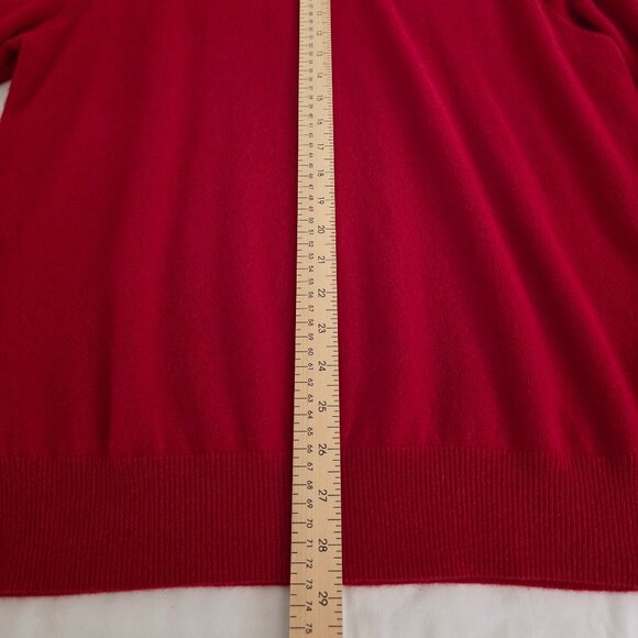 Beautiful pre-owned Cashmere men's V neck sweater, size XL. - Picture 4 of 7